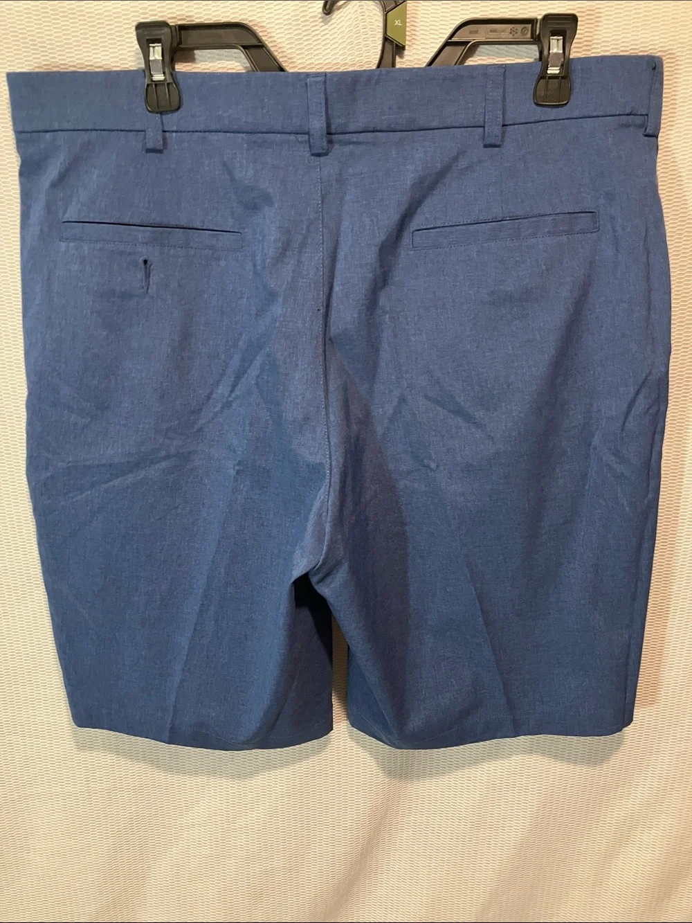 Grand Slam Navy Flat-Front Men's Shorts